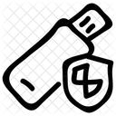 Flash Shield Drive Icon