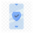 Phone Shield Safe Icon