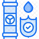 Pipe Protection Shield Icon