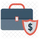 Portfolio Bag Shield Icon