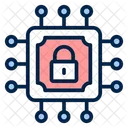 Secure Processor Microprocessor Icon