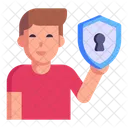 Secure Profile  Icon
