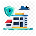 Secure Property Secure Home Secure House Icon