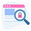 Secure Search Website Icon