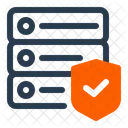 Secure Server Protected Hosting Digital Fortress Icon