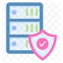 Secure Server Database Icon