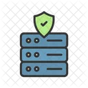 Secure Server Server Database Icon