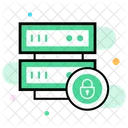 Protected Dataserver Server Security Secure Server Icon