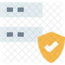 Databasev Secure Server Server Protection Icon