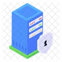 보안서버 데이터서버 안전 데이터베이스 보호 아이콘