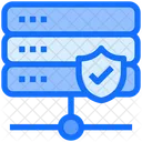 Secure Server Web Hosting Database Icon