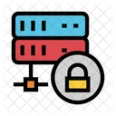 Server Storage Lock Icon