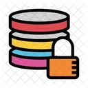 Server Lock Database Icon