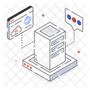 Check This Isometric Icon Of Secure Server Icon
