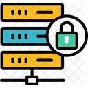 Locked Databasev Secure Server Connection Secure Server Icon