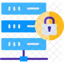 Locked Databasev Secure Server Connection Secure Server Icon