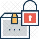 Secure Shipping Locked Icon