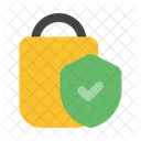 Secure Shopping Shopping Security Icon