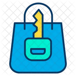 Secure shopping  Icon