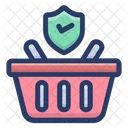 Secure Shopping Safe Shopping Secure Purchasing Icon