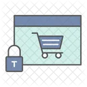Safe Online Shopping Icon