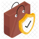 Secure Shopping Safe Shopping Shopping Security Icon