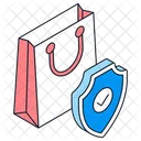 Shopping Security Online Icon