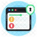 Website Security Website Protection Secure Site Icon