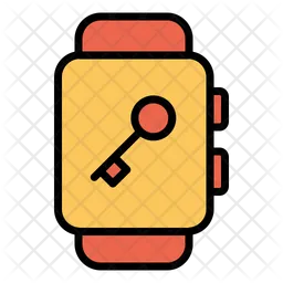 Secure Smartwatch  Icon