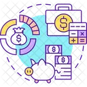 Secure startup funding  Icon