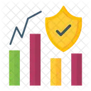 Secure Analytics Chart Protection Analytics Protection Icon