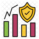 Secure Analytics Chart Protection Analytics Protection Icône