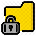 Folder Protected Secure Icon