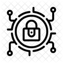 Secure System Shield Firewall Icon