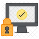 Computer Security Secure System System Protection Icon