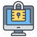 Secure System Computer Icon