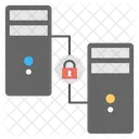 Secure System Connection Icon