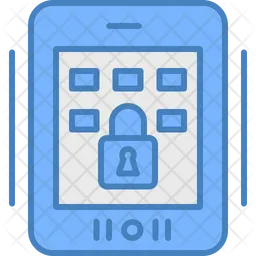 Secure tablet  Icon