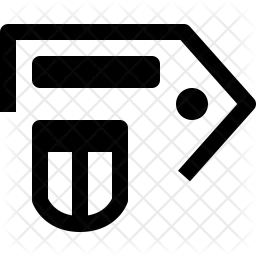 Secure Tag  Icon
