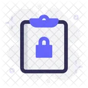 Task Security Clipboard Icon