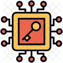 Data Key Privacy Icon