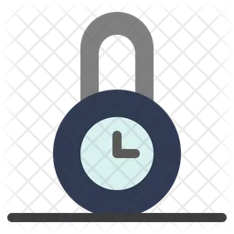 Secure Time  Icon