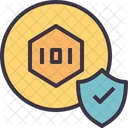 Secure Token Protection Icon