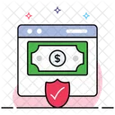 Secure Transaction Payment Security Secure Money Icon