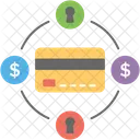 Secure Transactions Money Icon