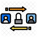 Secure Transfer  Icon