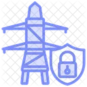 Secure Transmission Duotone Line Icon Icon