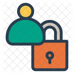 Secure User  Icon