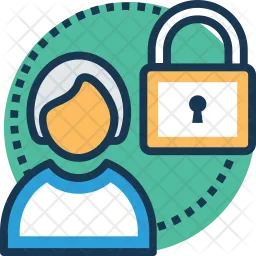 Secure user  Icon