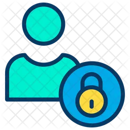 Secure User  Icon
